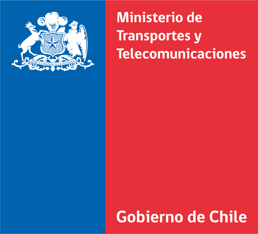 Logo MINISTERIO DE TRANSPORTES Y TELECOMUNICACIONES
